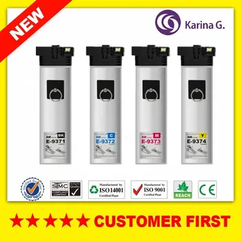 

Compatible For T9371 C13T937192 T9371 - T9374 Pigment Ink Cartridge Suit For Epson WorkForce Pro WF-C5290 WF-C5790 etc.