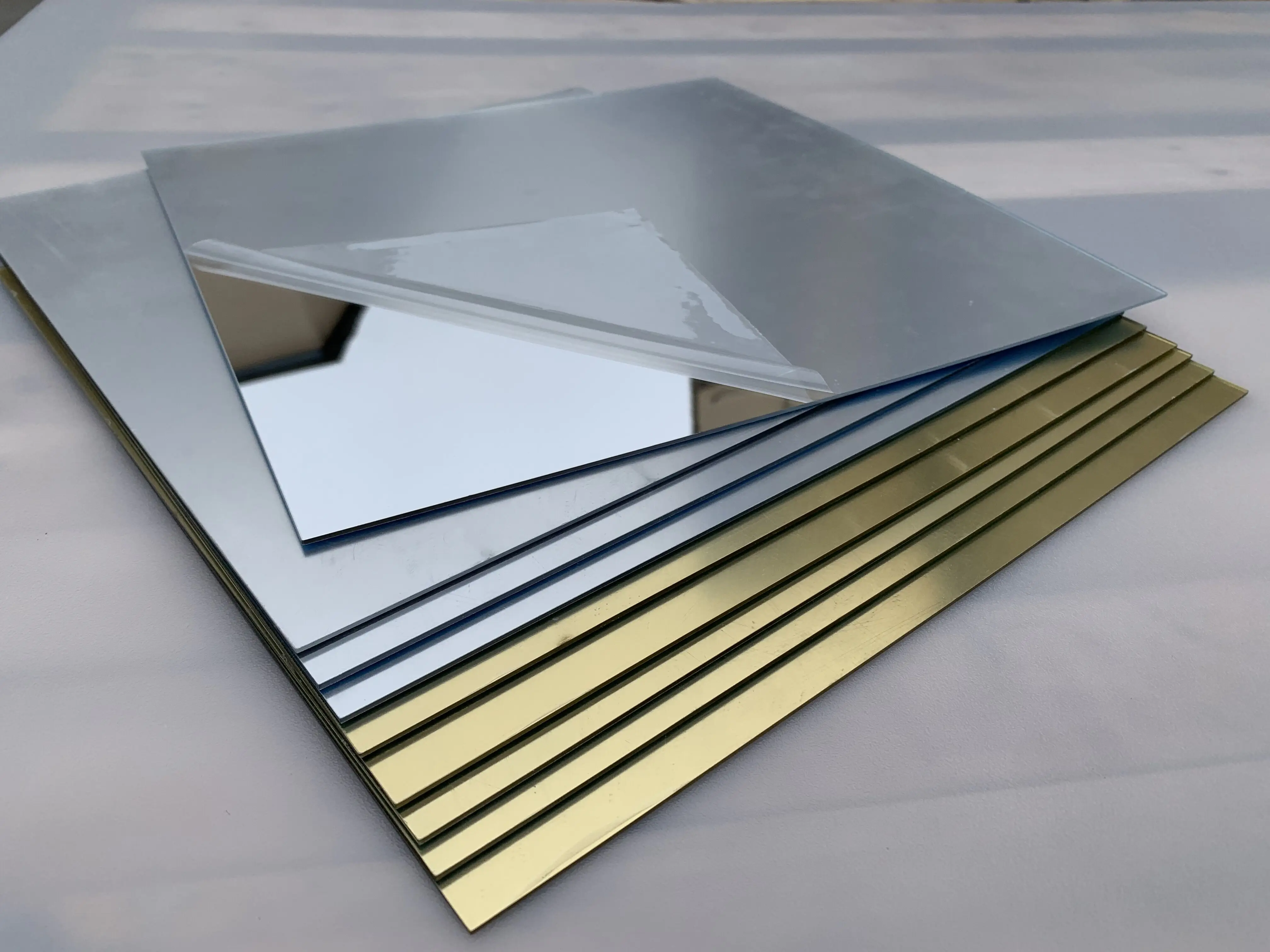 Electroplating Acrylic Mirror  100pcs Square Acrylic Mirror - 5pcs  300x300mm Acrylic - Aliexpress