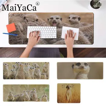 

MaiYaCa mob of meerkats Laptop Computer Mousepad Comfort Mouse Mat Gaming large big 40*90cm mousepad for cs go lol dota2