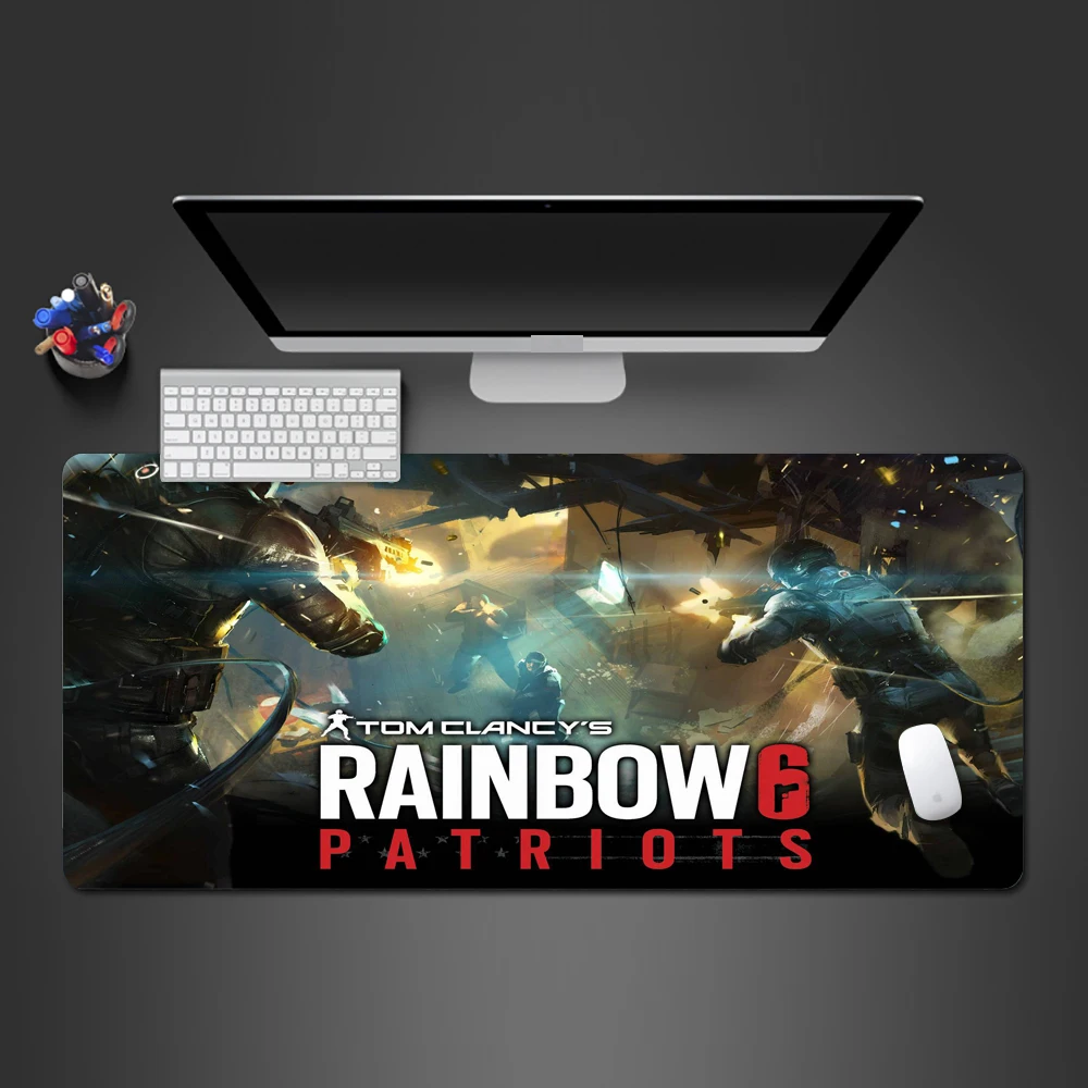 Rainbow Six Siege коврик для мыши высокого качества моющийся ПК игровой компьютерный коврик для мыши Компьютерная клавиатура Коврик для мыши подарок для бойфренда