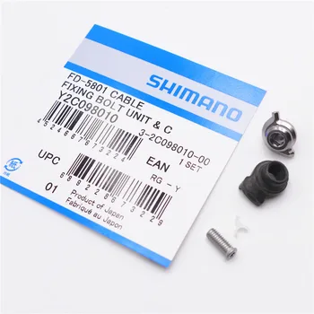 

SHIMANO Y2C098010 Cable Fixing Bolt Unit & Cable Adjust Bolt Unit for FD-5801/R7000