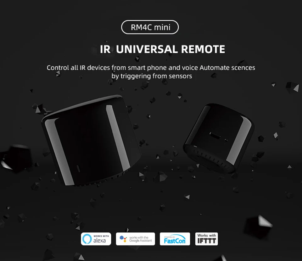 BroadlinkMini 4C Мини ИК+ WiFi универсальный переключатель умный пульт дистанционного управления 4G для Ios Android умный дом поддержка Alexa/Google Home