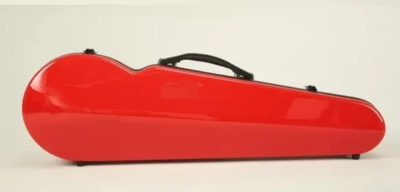 Pure red Заводская Заказная Высококачественная портативная скрипка жесткий чехол Розовый Скрипка чехол из углеродного волокна Скрипка чехол 4/4 3/4 - Цвет: Pure red