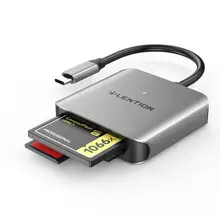 Usb c para leitor de cartão sd/micro sd/cf, tipo c sd 3.0 adaptador de cartão para 2020-2016 macbook pro 13/15/16 samsung s20/s10/s9/s8/plus