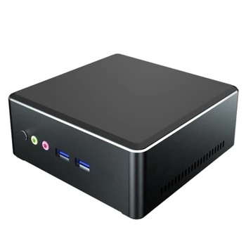 

Mini PC, Including R3 2200U Processor, HDMI+DP, Dual-Band WIFI, Efficient Heat Dissipation,Support Windows 10,EU Plug