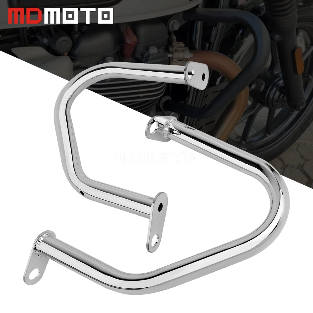 

Motorcycles Engine Guard Crash Bar for Triumph Bobber Bonneville T100 T120 Street Twin Cup Thruxton 1200 R 2016 2017 2018 2019