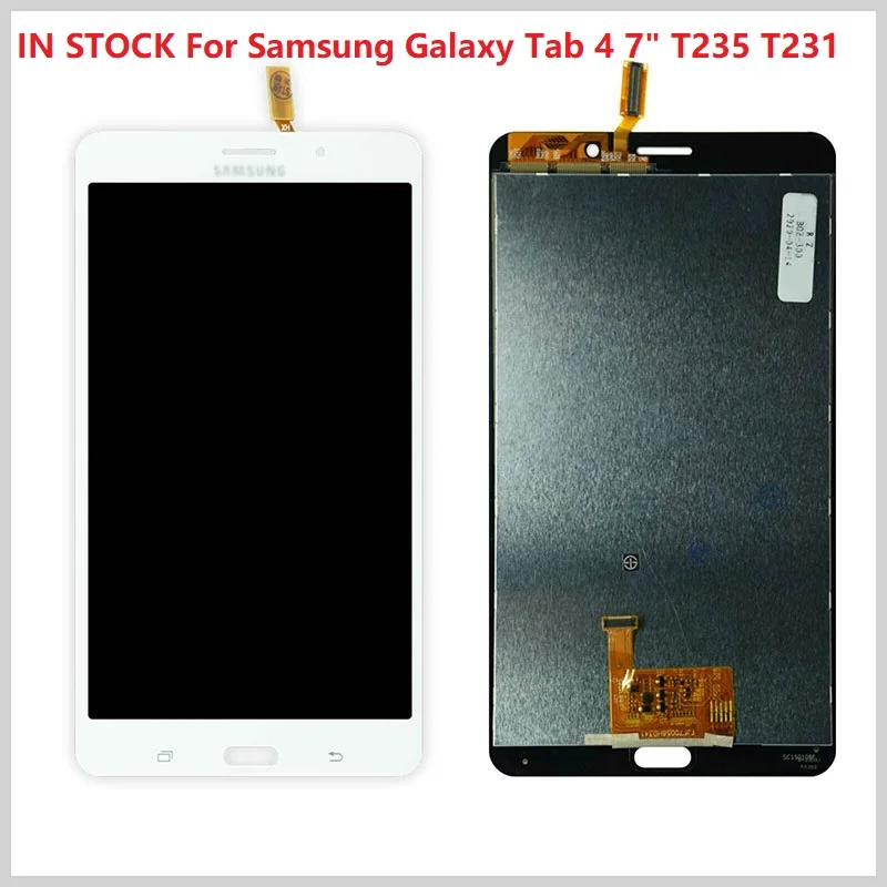 Nuovo Lcd Da 7 Pollici Per Samsung Galaxy Tab 4 7 "T235 T231 Display Lcd Con Touch Screen Digitizer Assembly