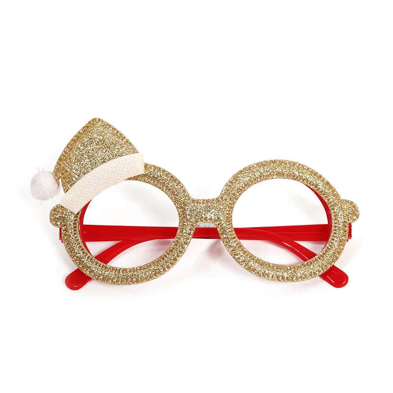 New Years Eve Party Supplies 2020 Glasses Hat Christmas Costume Party Cosplay Prop Carnival Supplies Xmas Accessories