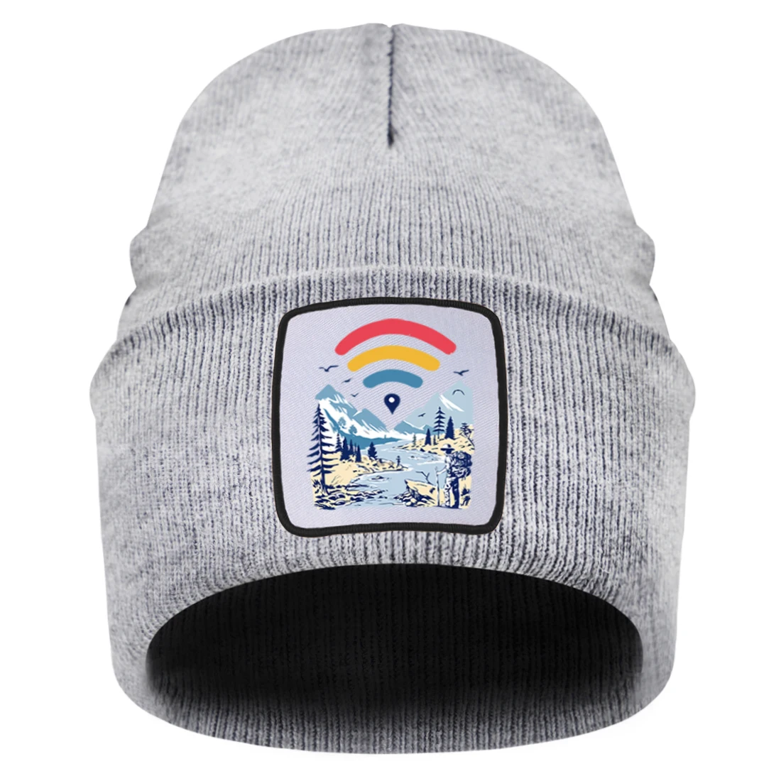 

Internet Explorer Print Knitted Cap 2020 New Winter Keep Warm Man Woman Hedging Hat Beanie New High Quality Fashion Skullies Hat