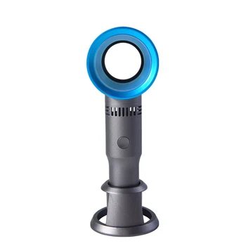 

Bladeless Fan USB Rechargeable Handheld Mini Cooler Portable No Leaf Handy Fan with 3 Fan Speed