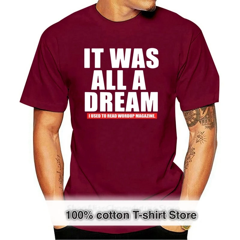biggie smalls it was all a dream t shirt