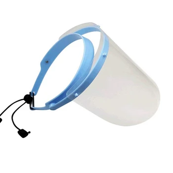 

Adjustable Anti-Fog Full Face Shield with Protective Film Anti-Saliva(20Pcs Anti-Fog Films and 2Pcs Shelves)