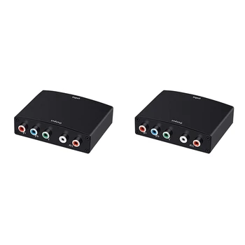 

HDMI to 1080P YPbPr 5RCA RGB+ R/L Converter For PS3 to HDTV Projector