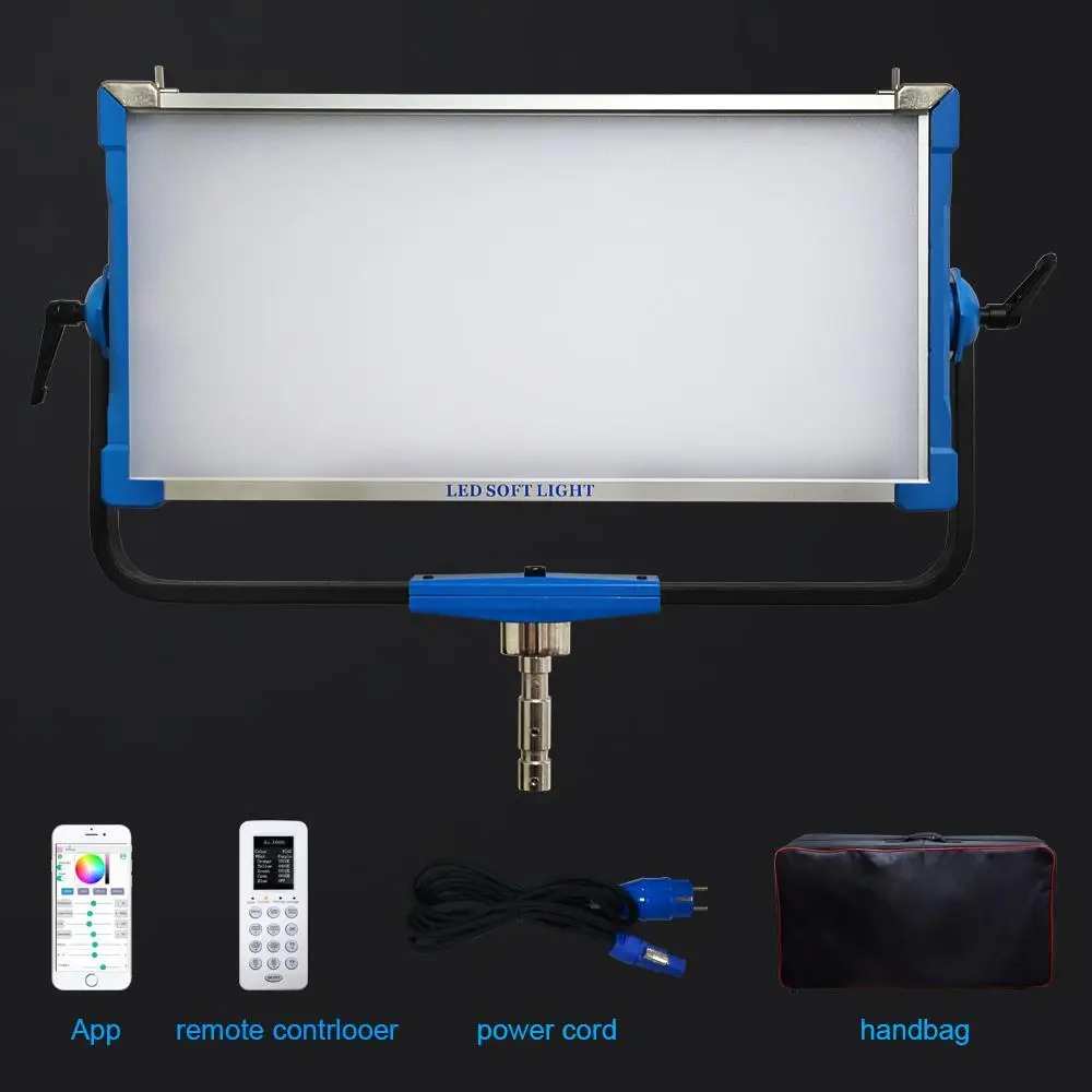 Yidoblo AI-3000C, 300 Вт, DMX светодиодный RGB панельный светильник, лампа для вещания, F, фотостудия, светильник ing с беспроводным управлением Bluetooth