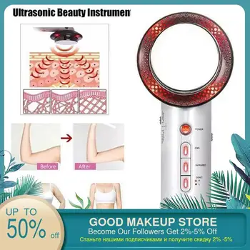 

3 in 1 Body Massager Device Face Lifting Tool EMS Infrared Ultrasonic Slimming Fat Burner Skin Care Machine Body shaping Machine