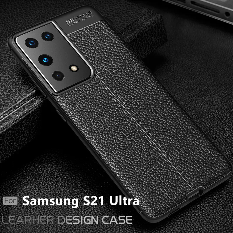 Fashion Square Leather Phone Case For Samsung Galaxy S21 S20 FE Ultra Plus  A21 A71 A51 A10E A21S M11 A11 Luxury Geometric cover - AliExpress