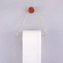 1xTriangle Туалет Бумага держатель домашний настенный кронштейн ткани Бумага держатель стойки Ванная комната