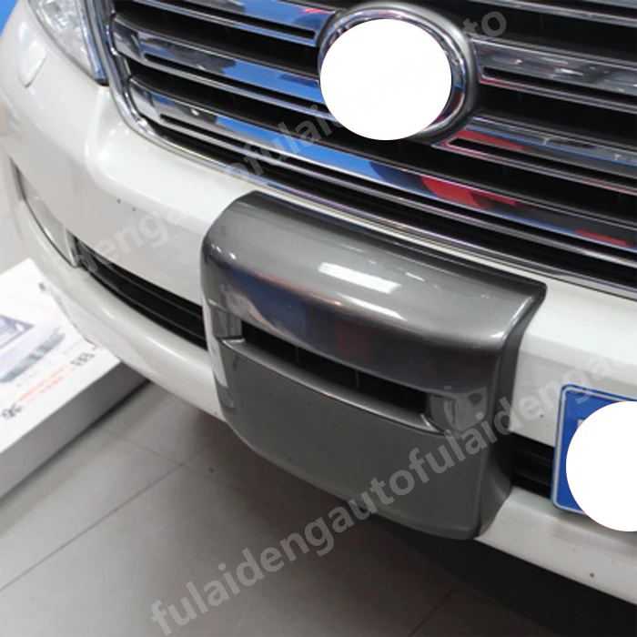1 шт. для Toyota Land Cruiser LC200 2008-- ABS передний бампер крышка лебедки аксессуары для стайлинга автомобилей