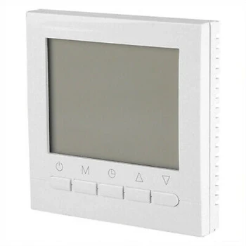 

LCD Thermostat Programmable White AC 200-240V Sensor Mounting Screws Smart