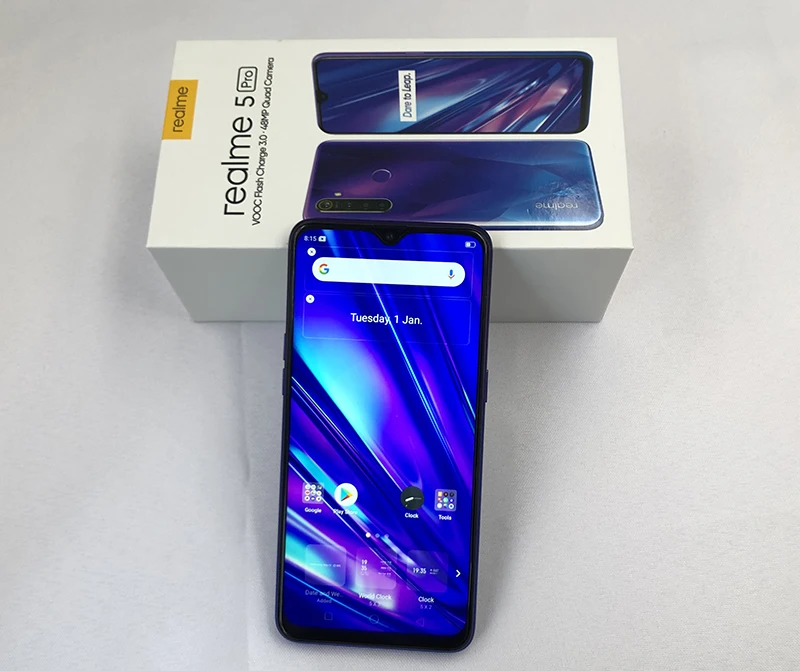 Realme 5 Pro глобальная версия VOOC 20 Вт быстрое зарядное устройство 6,3 дюймов мобильный телефон Snapdragon 712 AIE Восьмиядерный 48мп четырехъядерный мобильный телефон