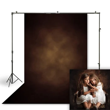 

HUAYI Photography Backdrop Abstract Brown Solid Color Photo Background Studio Birthday Banner Baby Shower Party Backdrop W-1838