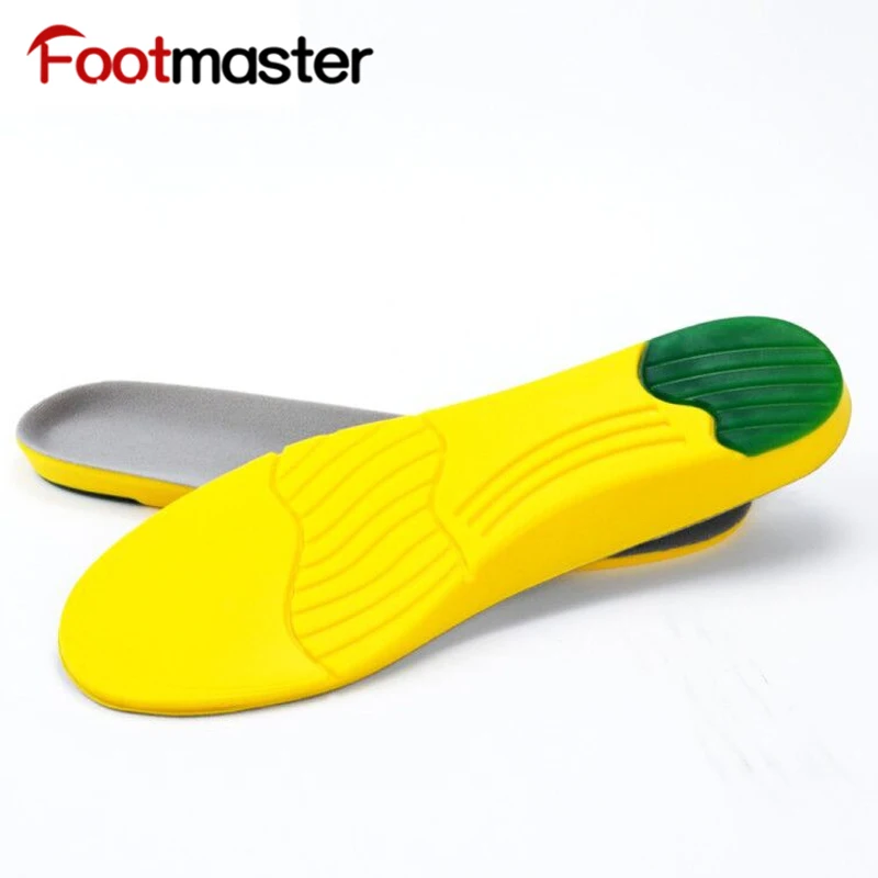 

FootMaster Elastic Orthotic Arch Support Shoe Insert Flat Feet insoles for shoes Comfortable PU shoe Orthopedic insoles