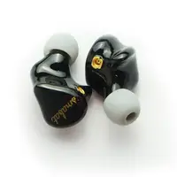 Smabat czarny nietoperz HIFI Earbud 10mm grafen Subwoofer membrana jednostka żywica w uchu słuchawki Bass muzyka IEM MMCX zestaw słuchawkowy NCO ST-10s