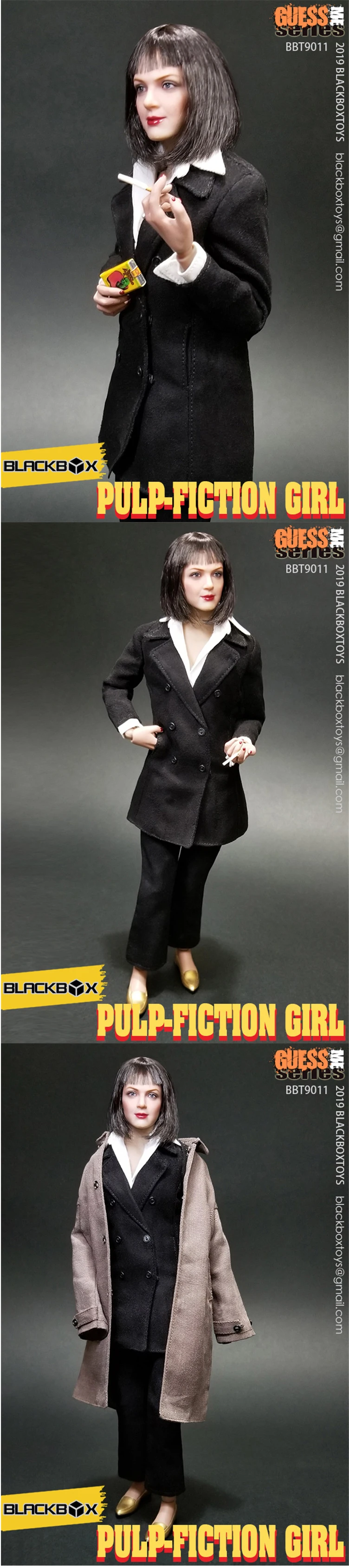 BLACKBOX 1/6 Pulpfiction девушка Женская Фигурка Набор BBT9011 догадаться меня серия
