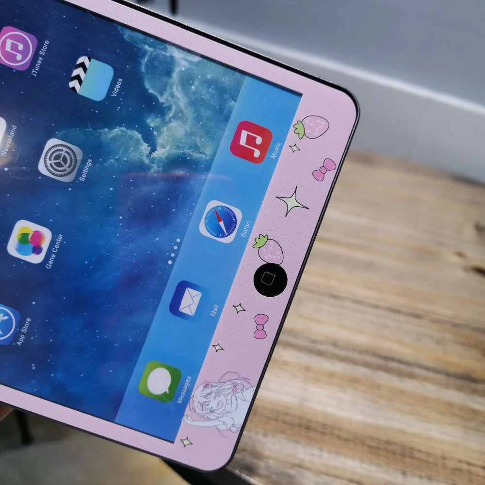 Для Apple, IPad,, 9,7, Ipad 234, мультяшная детская пленка из закаленного стекла, защита экрана планшета для Ipad 5, 6, Air, 1, 2, чехол+ ручка