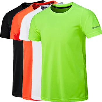 

Big Size 7XL 8XL Mens Tshirts Summer Multipack Men's Stretch T-Shirts Quick Dry Athletic Workout Fitness Tshirts Male Tops Tees