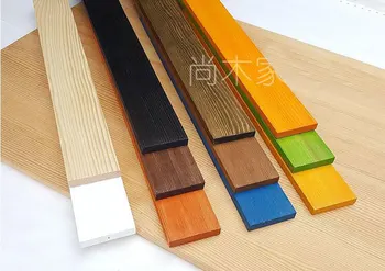 

2pcs Thickness:10mm Width:100mm Length:300mm Solid Wood Plank Wall Hook Material School Model