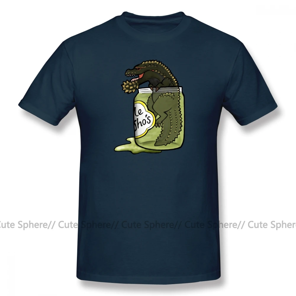 Navy Blue Monster Hunter футболка ужасающая пиклэйхо Футболка с принтом Повседневная футболка мужская Милая 5x хлопковая футболка с коротким рукавом - Цвет: Navy Blue