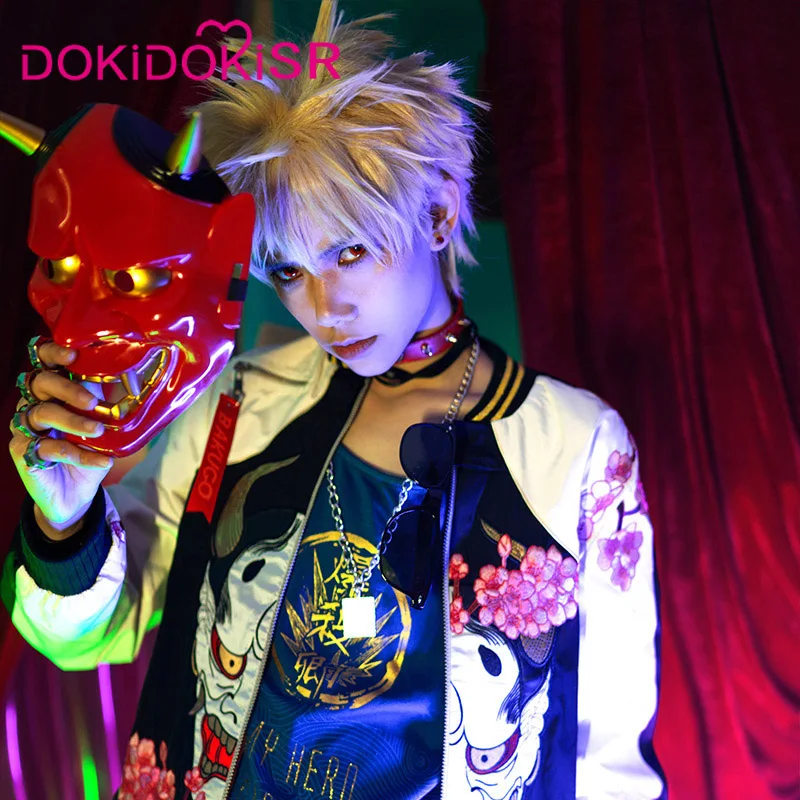 DokiDoki-SR Аниме Косплей Boku No Hero Academia / My карнавальный костюм мужской для Хэллоуина |
