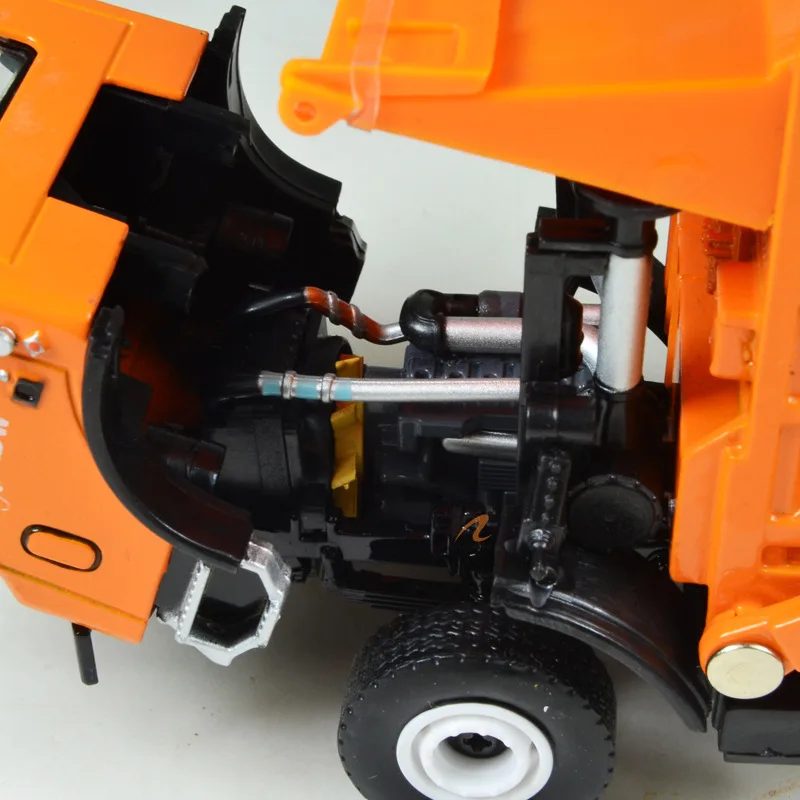 AliExpress Cadeve 1: 24 сплав игрушка инженерно Материал грузовая тележка Архитектура механическая модель Коллекционные вещи
