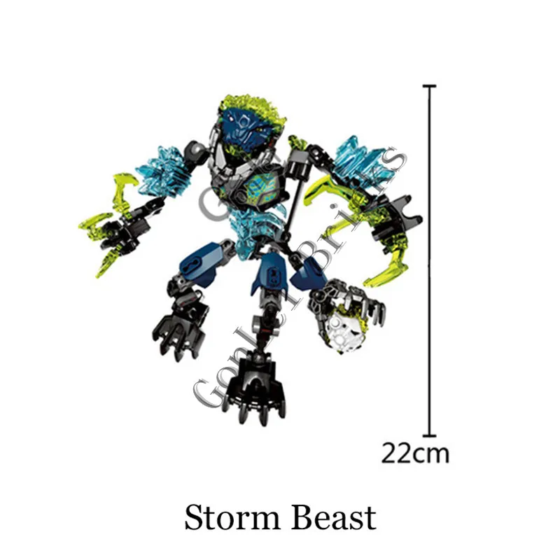 613-3 BIONICLE Mask Maker VS Skull Grinder Биохимический Воин Строительный блок Набор роботов Модель Кирпичи совместим с 70795 детские игрушки - Цвет: 613-3