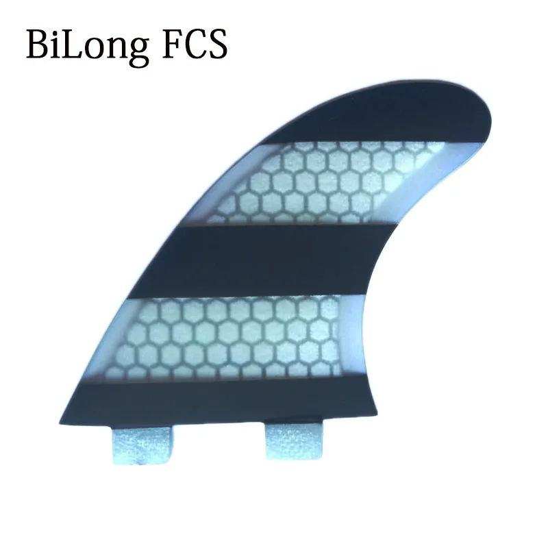 BiLong FCS плавнички для серфборда 3 шт. набор G5 G7 размер стекловолокна соты