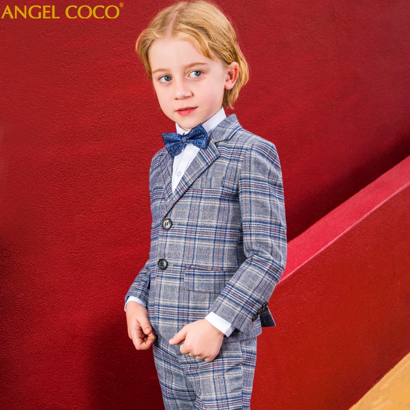 

Suit for Boy Single Breasted Boys Suits for Weddings Costume Enfant Garcon Mariage Boys Blazer Jogging Garcon Kids Suits menino