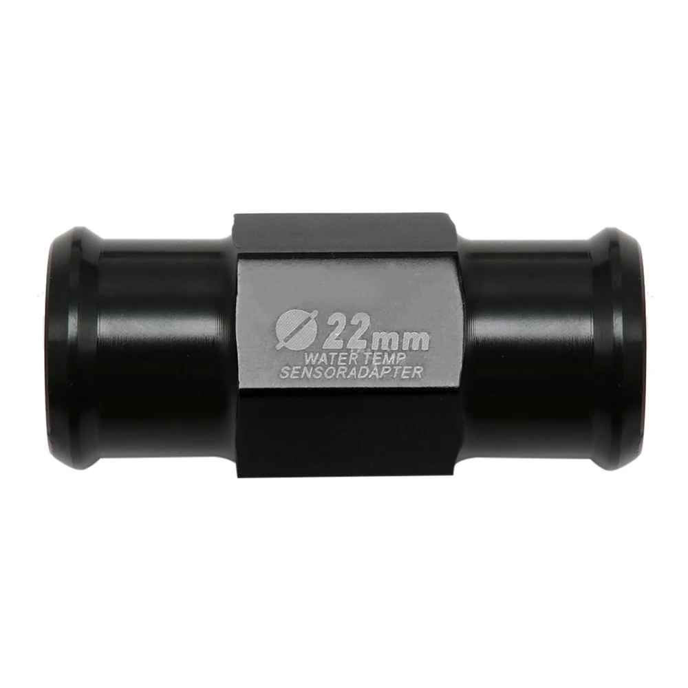 22mm-Black Alconstar-Универсальный 18 мм 22 мм для мотоцикла, температура воды, температура, соединение, шланг, датчик, адаптер, датчик температуры, адаптер - Цвет: 22mm-Black
