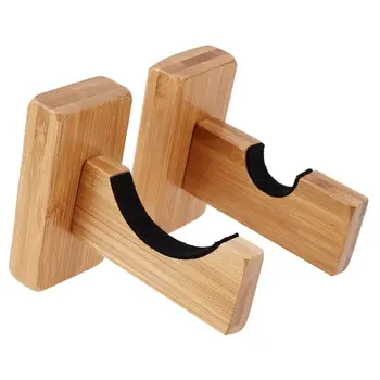 

2 Pair Baseball Bat Display Holder Horizontal Bamboo Baseball Bat Bracket Rack