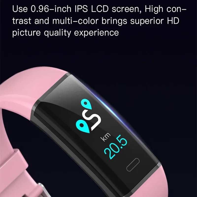MK05 смарт-браслет IP67 водонепроницаемый браслет мониторинг сердечного ритма упражнения фитнес-трекер Smartwatch для Android IOS PK Y5 Y9 R11