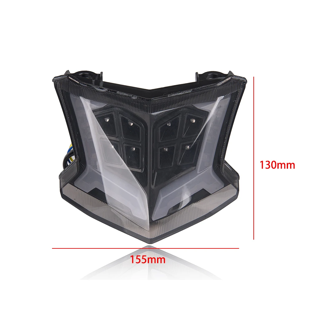 Детали задний Встроенный светодиодный фонарь стоп сигнал индикатор поворота для