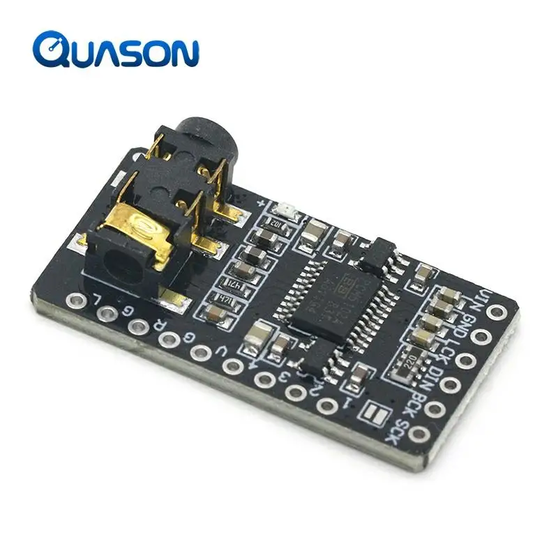 Interfaz I2S PCM5102A DAC, decodificador GY-PCM5102 MÓDULO DE REPRODUCTOR I2S para placa de formato Raspberry Pi pHAT, tarjeta de Audio Digital PCM5102 ► Foto 3/6