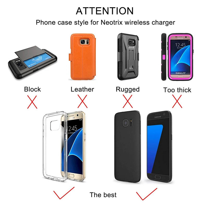 360 Degree Rotation Car Phone Wireless Charger For Samsung S8 S8 Plus S7 Edge Dashboard Wireless Charger Stands Air Vent Holder (9)