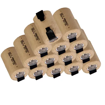 

New Arrival! 14 pieces power tool battery 4/5SC 1.2V NICD batteries for screwdriver drills 1200mah COLOR RANDOM