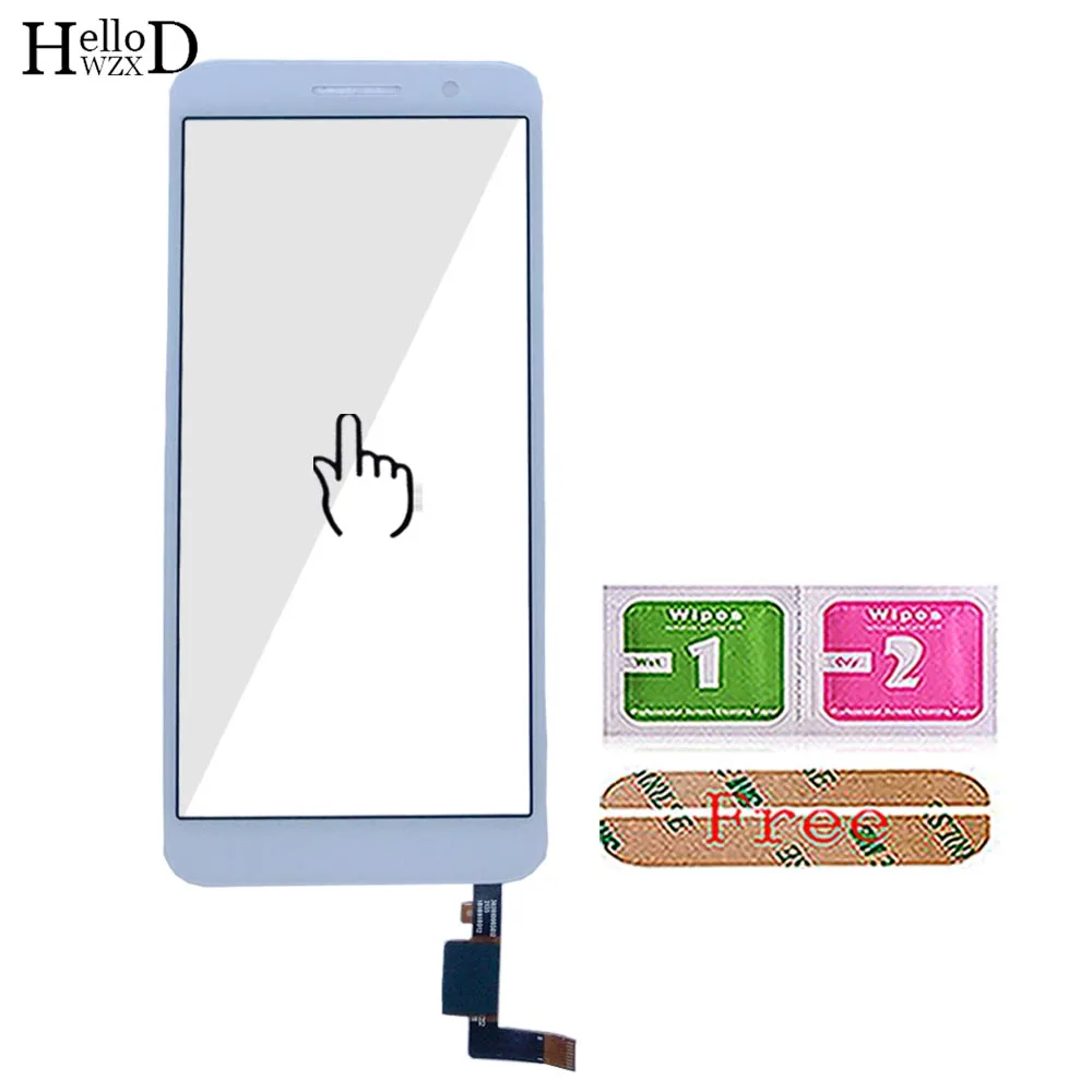 White No Tools Мобильный сенсорный экран для Alcatel 1 5033 5033D 5033X 5033Y 5033A 5033J сенсорный экран дигитайзер Панель переднее стекло объектив сенсор инструменты - Цвет: White No Tools
