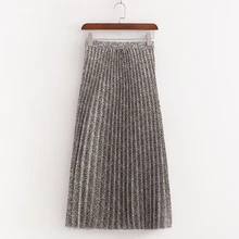 RR, свободные юбки с принтом, женская мода, Prairie, шикарная плиссированная юбка, для женщин, элегантная, на молнии, до середины икры, юбки для женщин, для девушек, LP