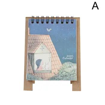 

2020 New Year Kawaii Cartoon Table Calendar Mini Table Calendar Book Calendar Planner Desk 2020 Organizer Agenda T1P3