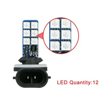 

12SMD Lamp Light W/ Remote 2x Auto Remote Control 2X Colourful + Remote