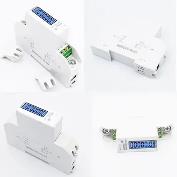 

5(100A) Electricity Single Phase Din Rail RS485 Modbus-RTU Power Energy Meter