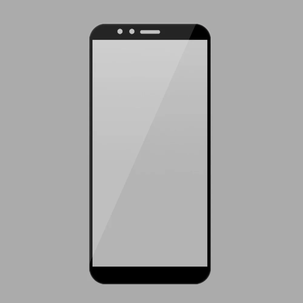 2 шт полностью проклеенное стекло для lenovo K5 PLAY, закаленное стекло для lenovo K5 PLAY, Защитная пленка для экрана - Цвет: For  K5 Play Black
